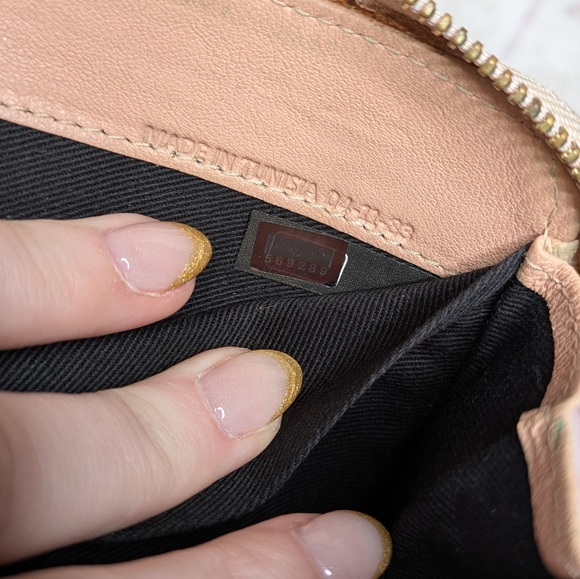 See By Chloé Pink Leather Zip Up Wallet With Mini Pocket Nide - Picture 7 of 11